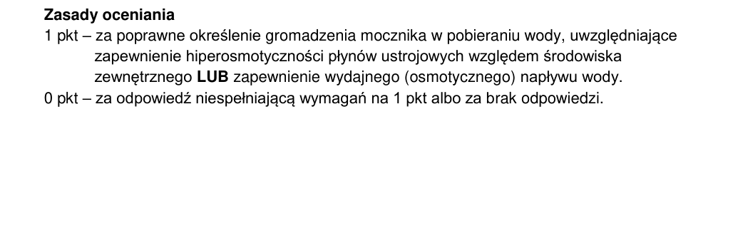 Oficjalna odpowiedź i zasady oceniania CKE, zadanie 7.2