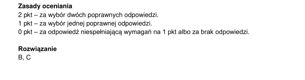 Oficjalna odpowiedź i zasady oceniania CKE, zadanie 17.3