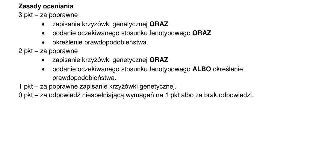 Oficjalna odpowiedź i zasady oceniania CKE, zadanie 15