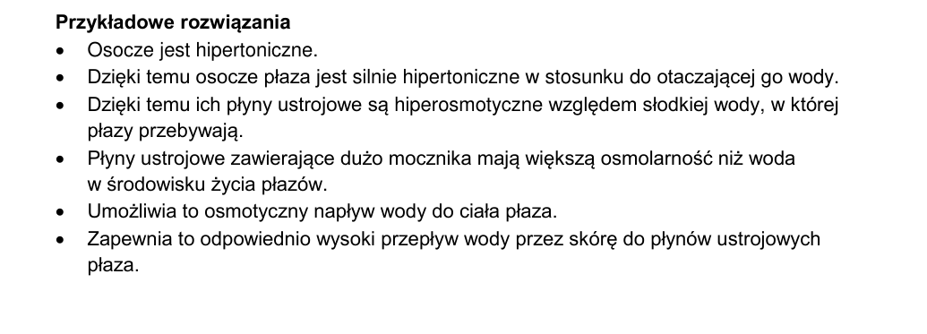 Oficjalna odpowiedź i zasady oceniania CKE, zadanie 7.2