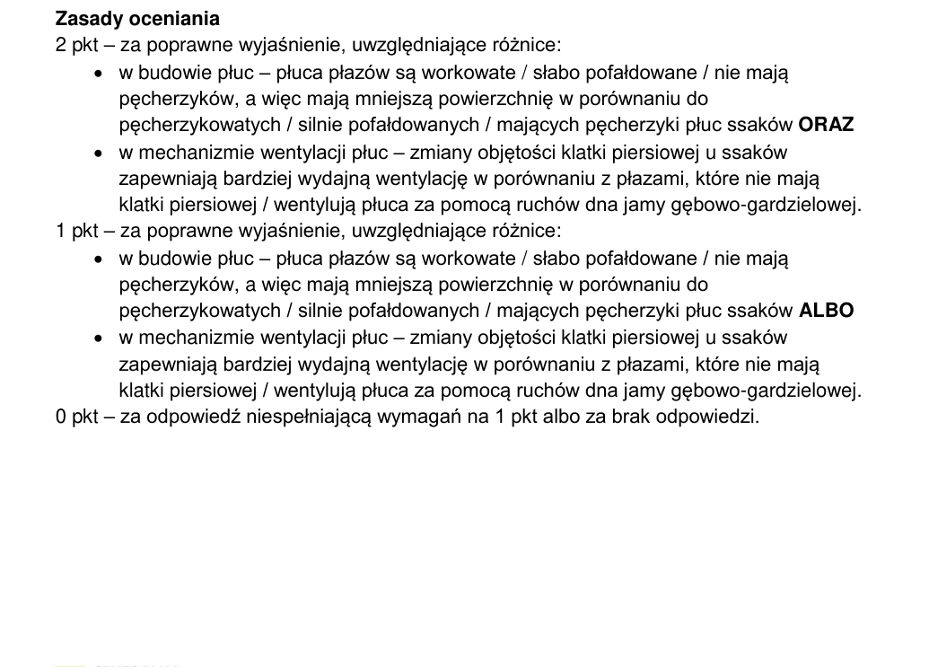 Oficjalna odpowiedź i zasady oceniania CKE, zadanie 7.1