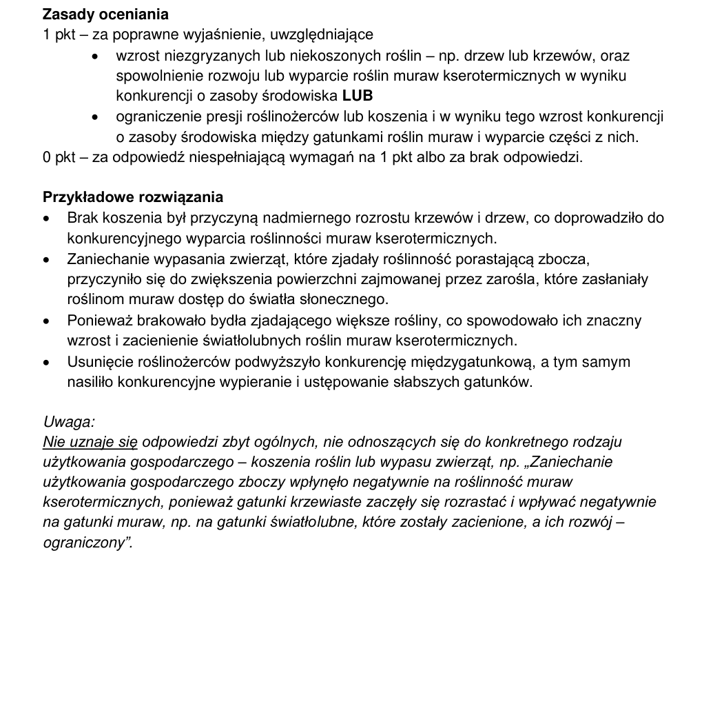 Oficjalna odpowiedź i zasady oceniania CKE, zadanie 17.2