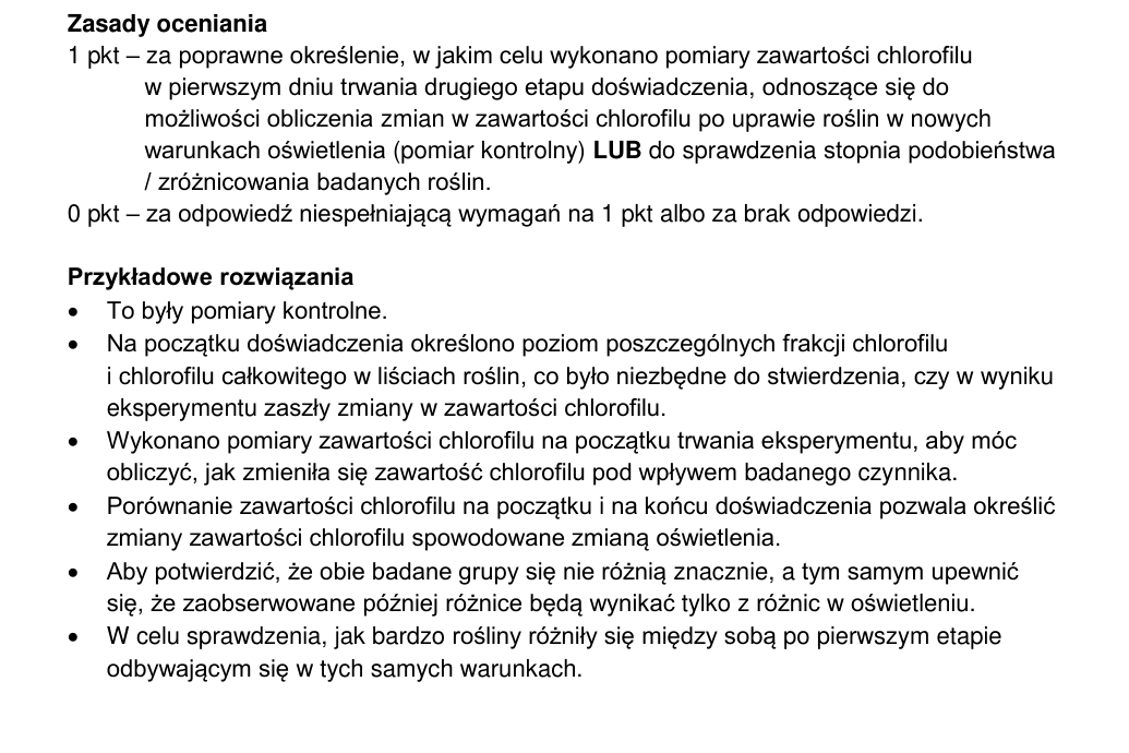 Oficjalna odpowiedź i zasady oceniania CKE, zadanie 4.3